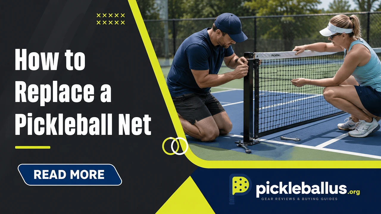 How to Replace a Pickleball Net