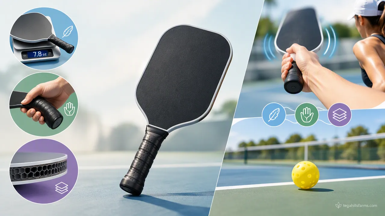 Key Factors When Choosing a Pickleball Paddle for Women