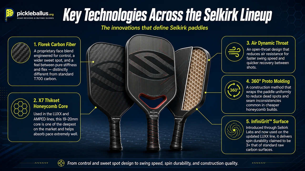 Key Technologies Across the Selkirk Lineup