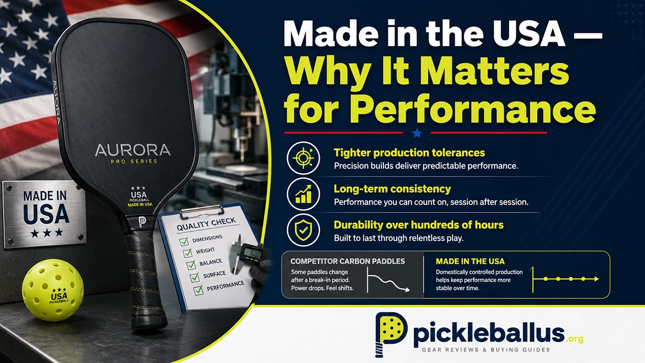 Made in the USA — Why It Matters for Performance