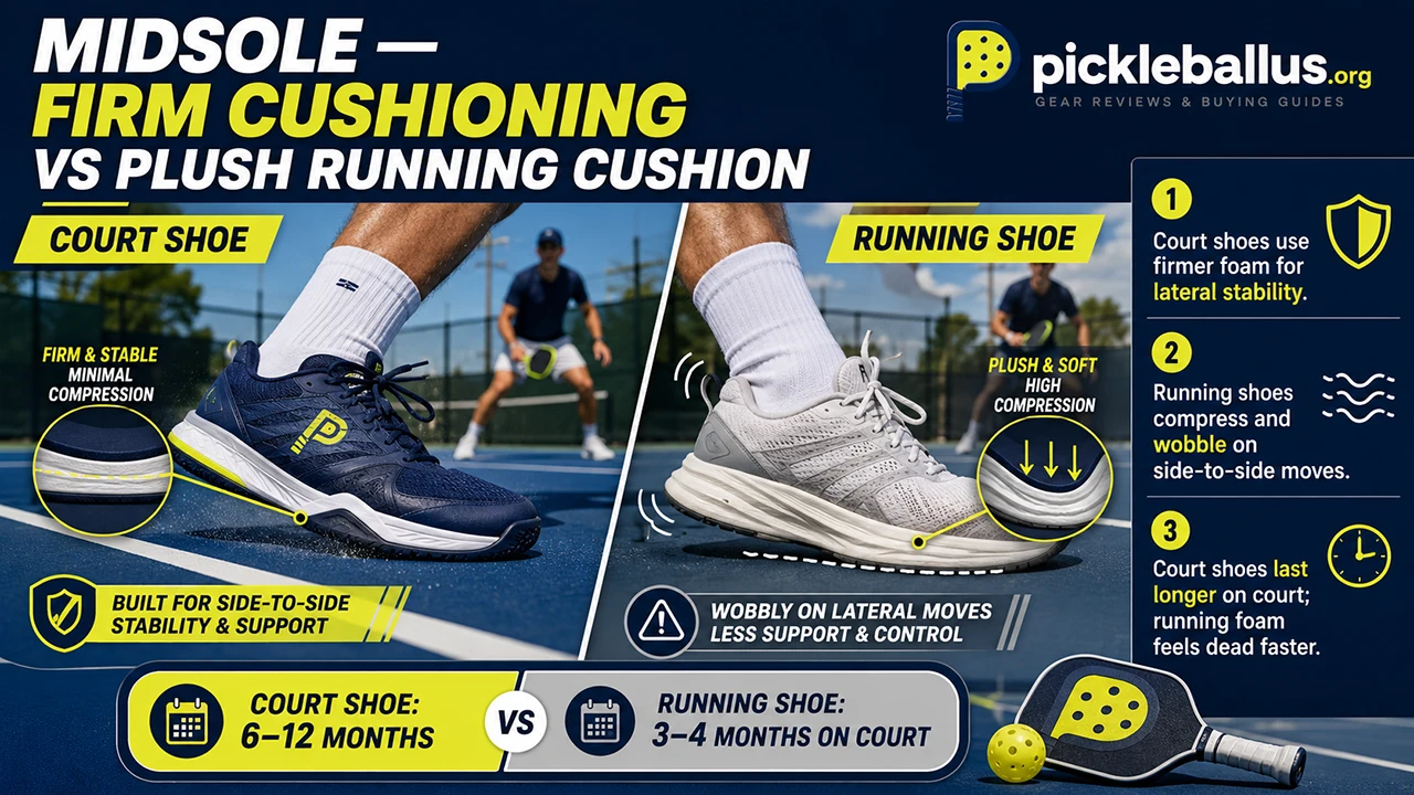 Midsole — Firm Cushioning vs Plush Running Cushion