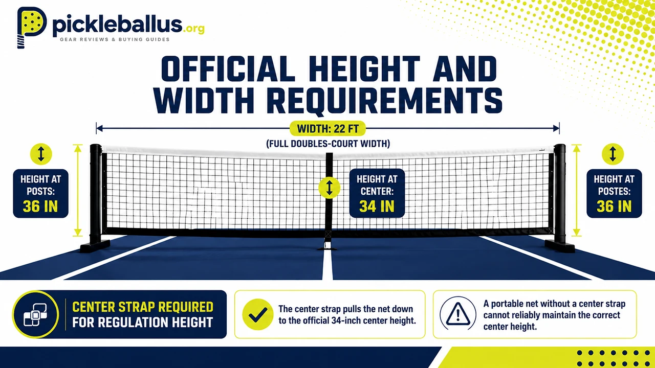 Official Height and Width Requirements