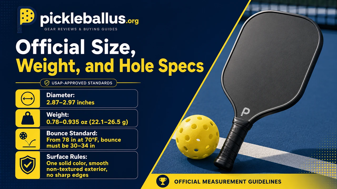 Official Size, Weight, and Hole Specs