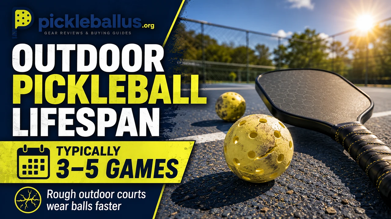 Outdoor Pickleball Lifespan