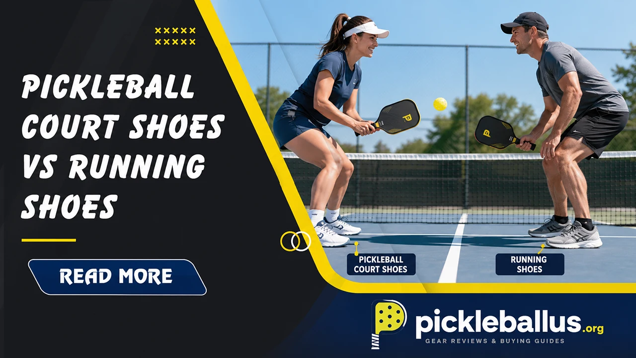 Pickleball Court Shoes vs Running Shoes