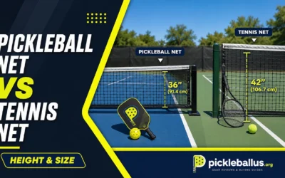 Pickleball Net vs Tennis Net: Height, Width, and Mesh Explained