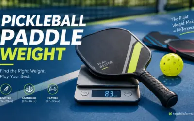 What Pickleball Paddle Weight Really Means for Your Game