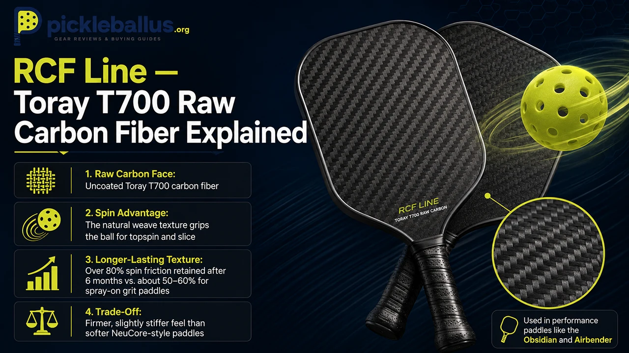 RCF Line — Toray T700 Raw Carbon Fiber Explained