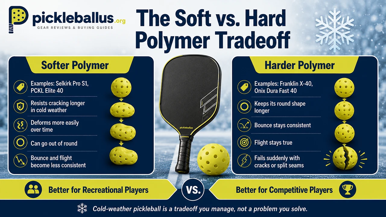 The Soft vs. Hard Polymer Tradeoff