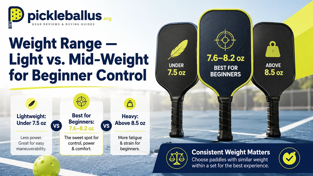 Weight Range — Light vs. Mid-Weight for Beginner Control