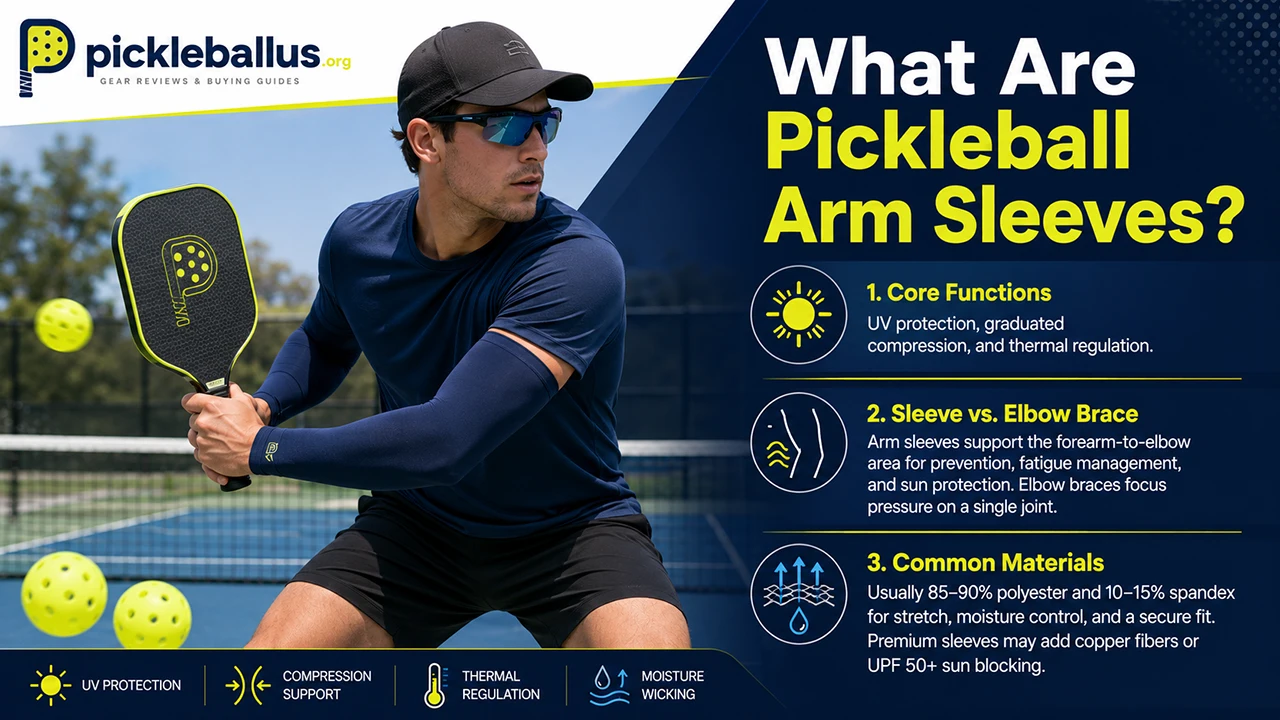What Are Pickleball Arm Sleeves?