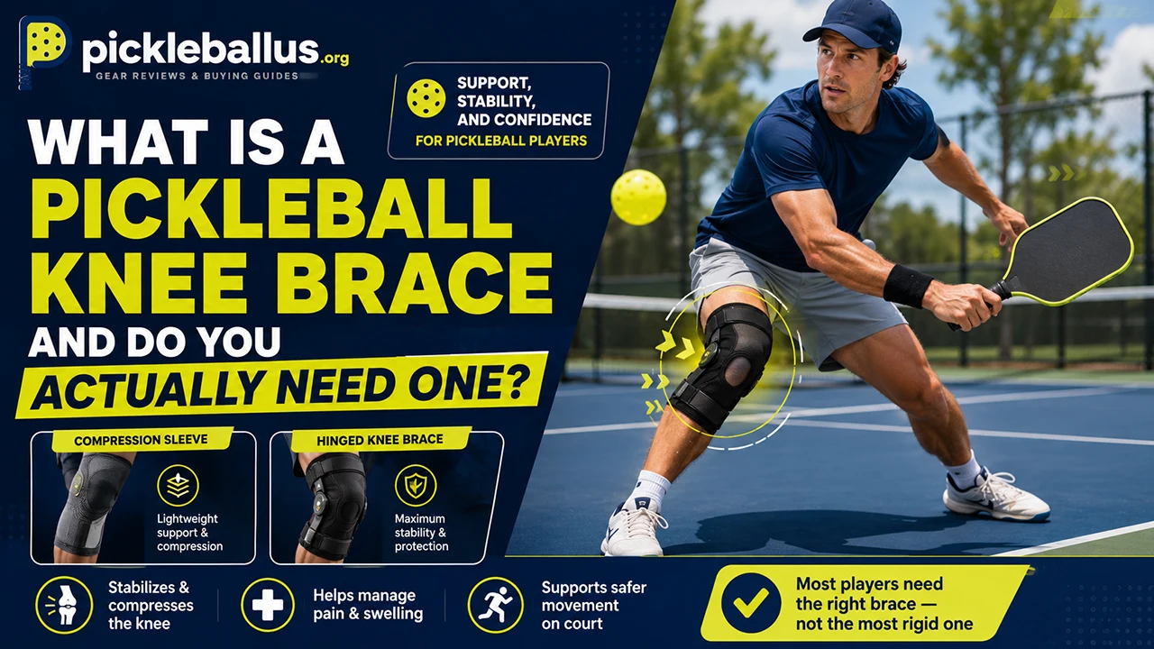 What Is a Pickleball Knee Brace and Do You Actually Need One?