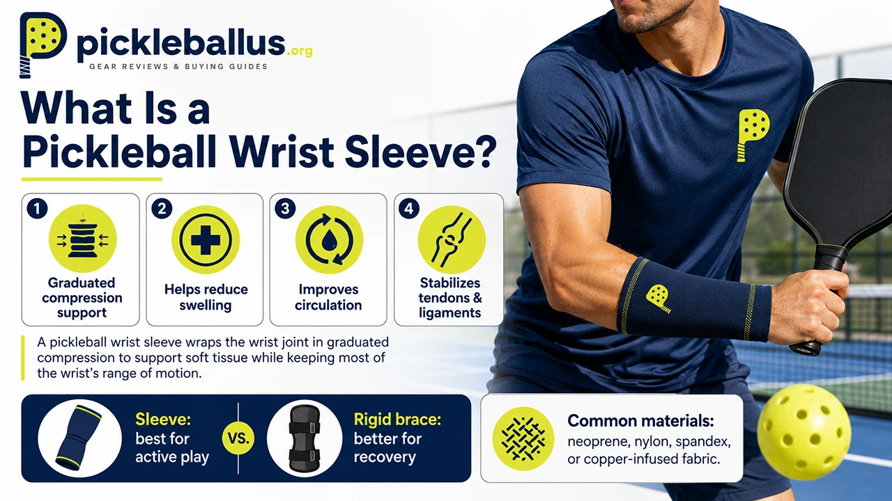 What Is a Pickleball Wrist Sleeve?