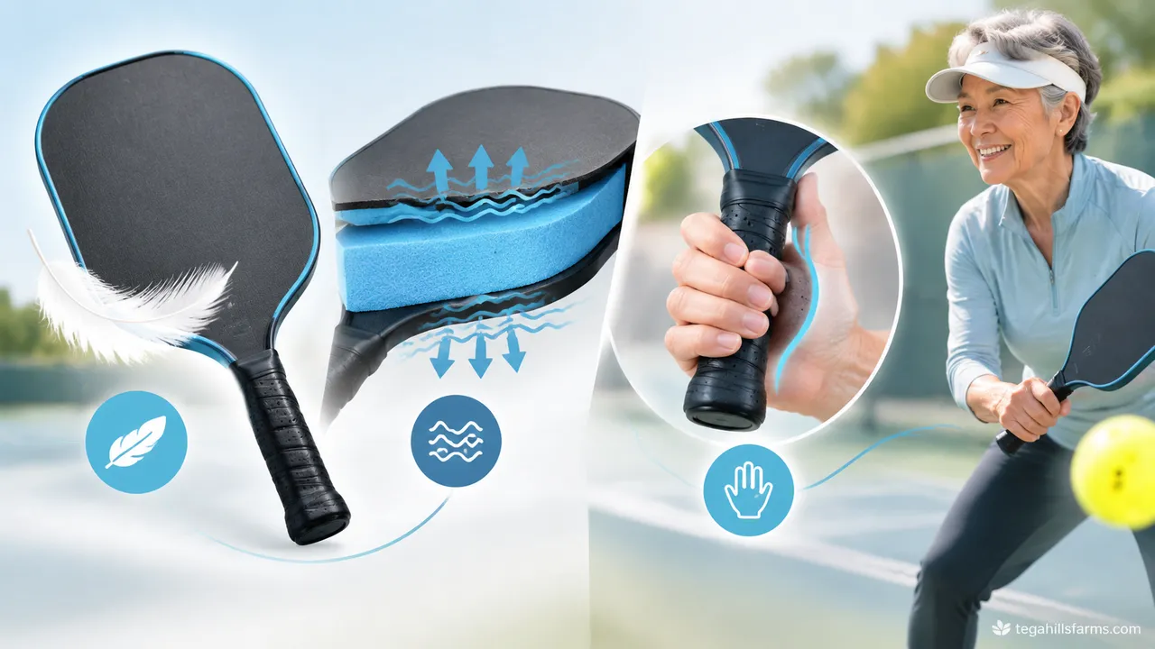What Makes a Pickleball Paddle Ideal for Seniors