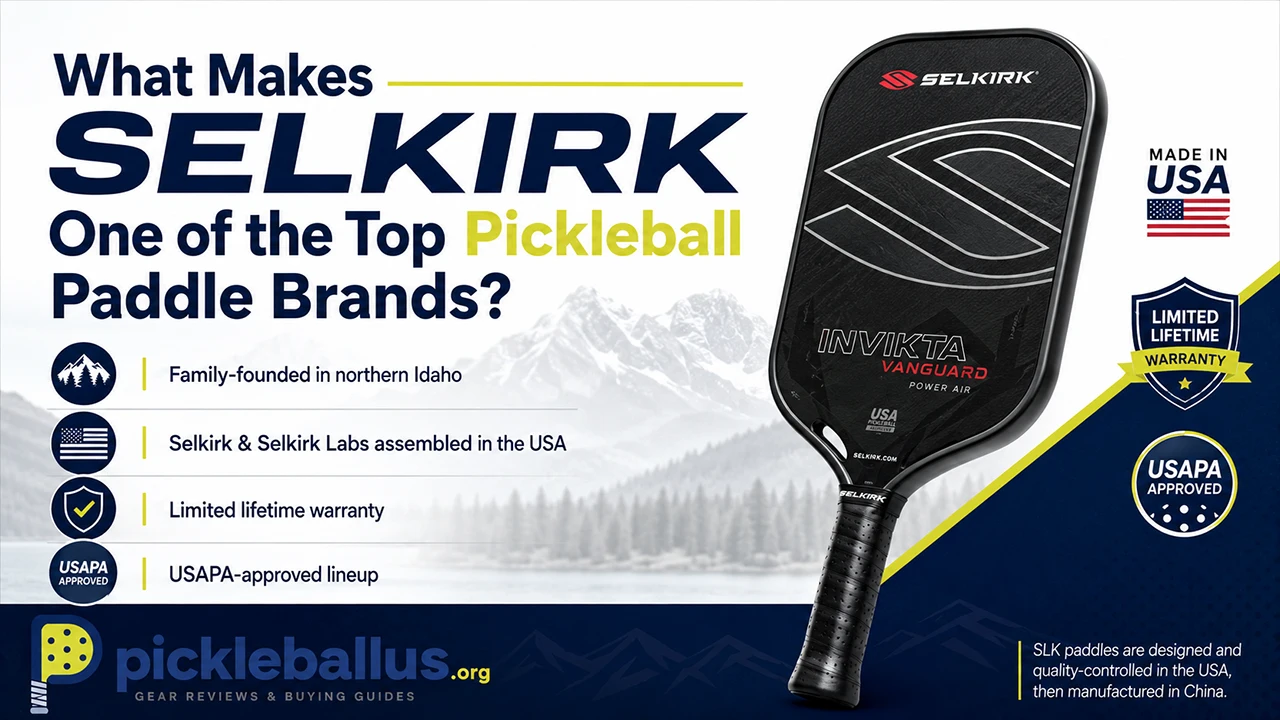 What Makes Selkirk One of the Top Pickleball Paddle Brands?
