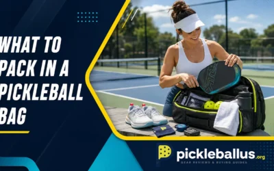 What to Pack in a Pickleball Bag: 15 Court Essentials