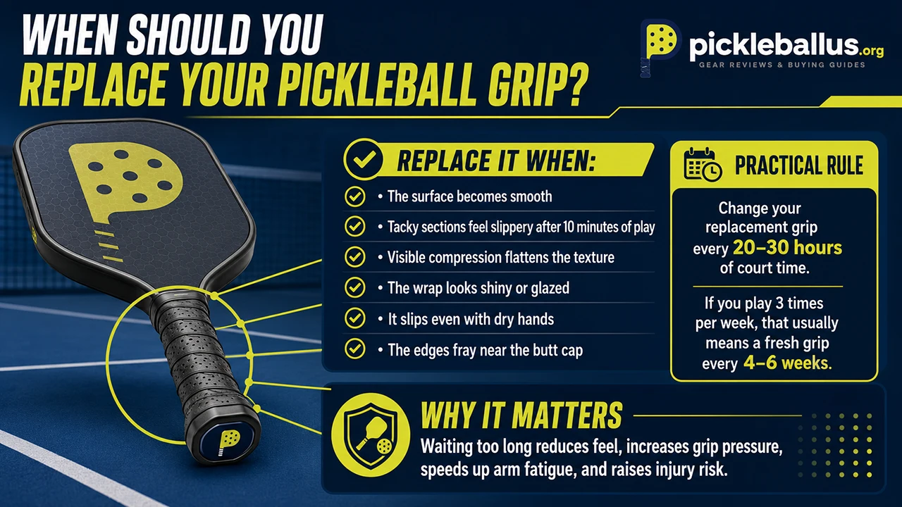 When Should You Replace Your Pickleball Grip?