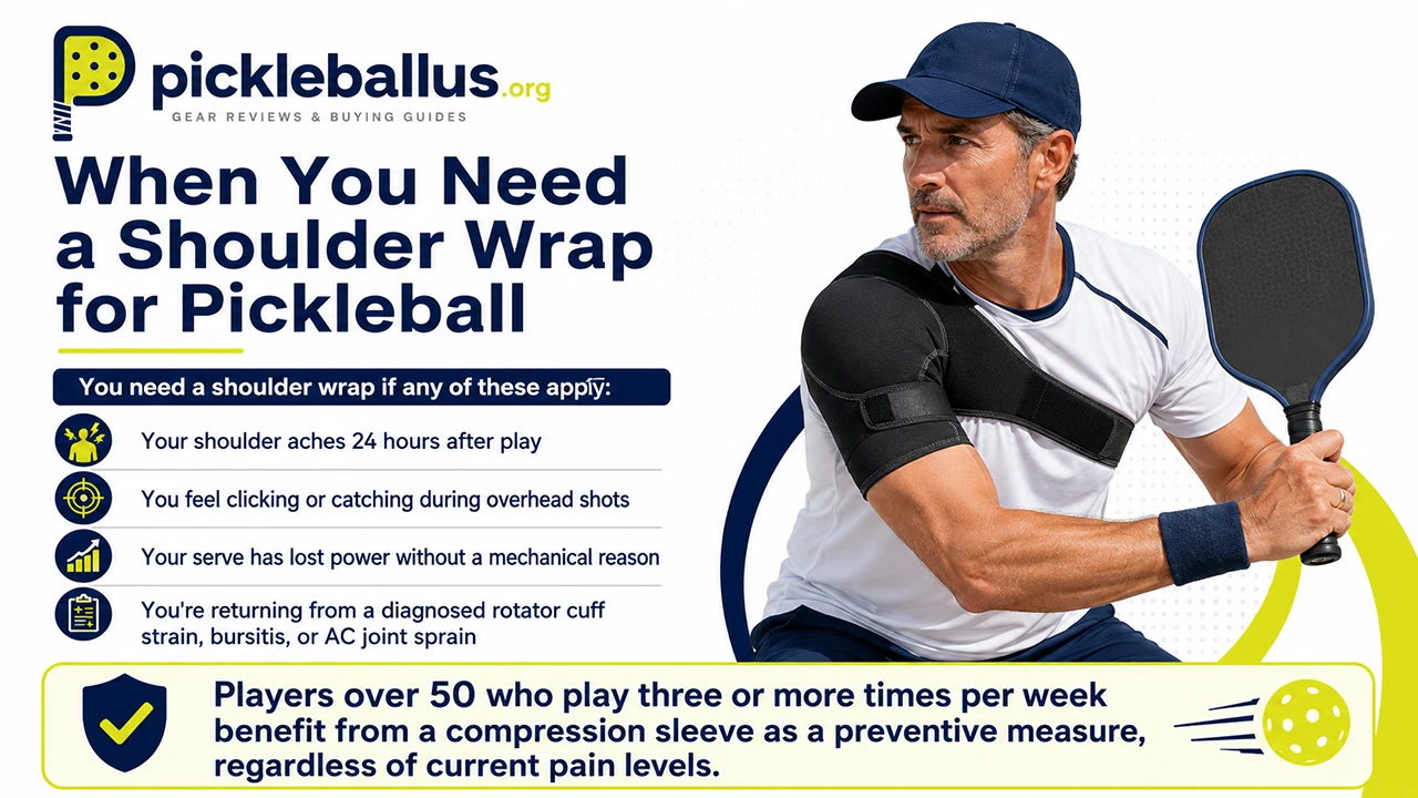 When You Need a Shoulder Wrap for Pickleball
