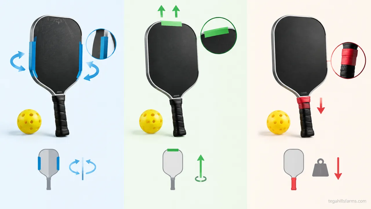 Where to Place Lead Tape on Your Paddle?