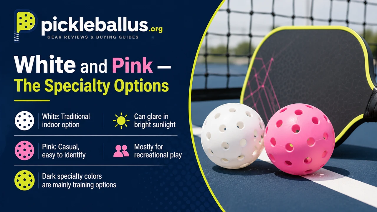 White and Pink — The Specialty Options