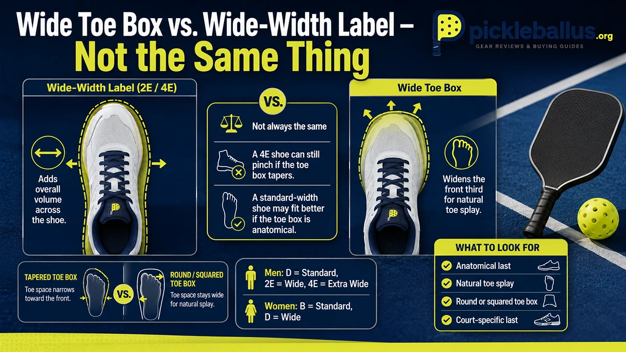 Wide Toe Box vs. Wide-Width Label — Not the Same Thing
